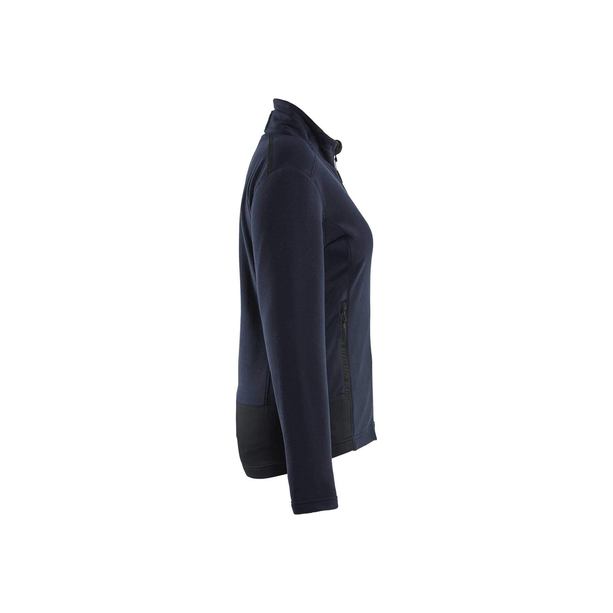 BLAKLADER 47661010 Women's Microfleece Jacket Hi Vis Reflective Work Jacket WOMEN - Antipilling
